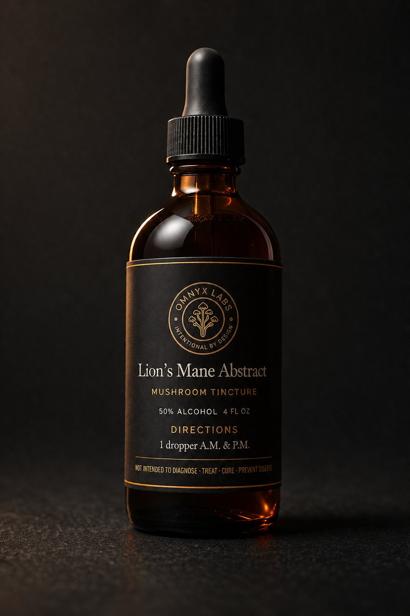 Omnyx Labs Lion's Mane Extract tincture bottle