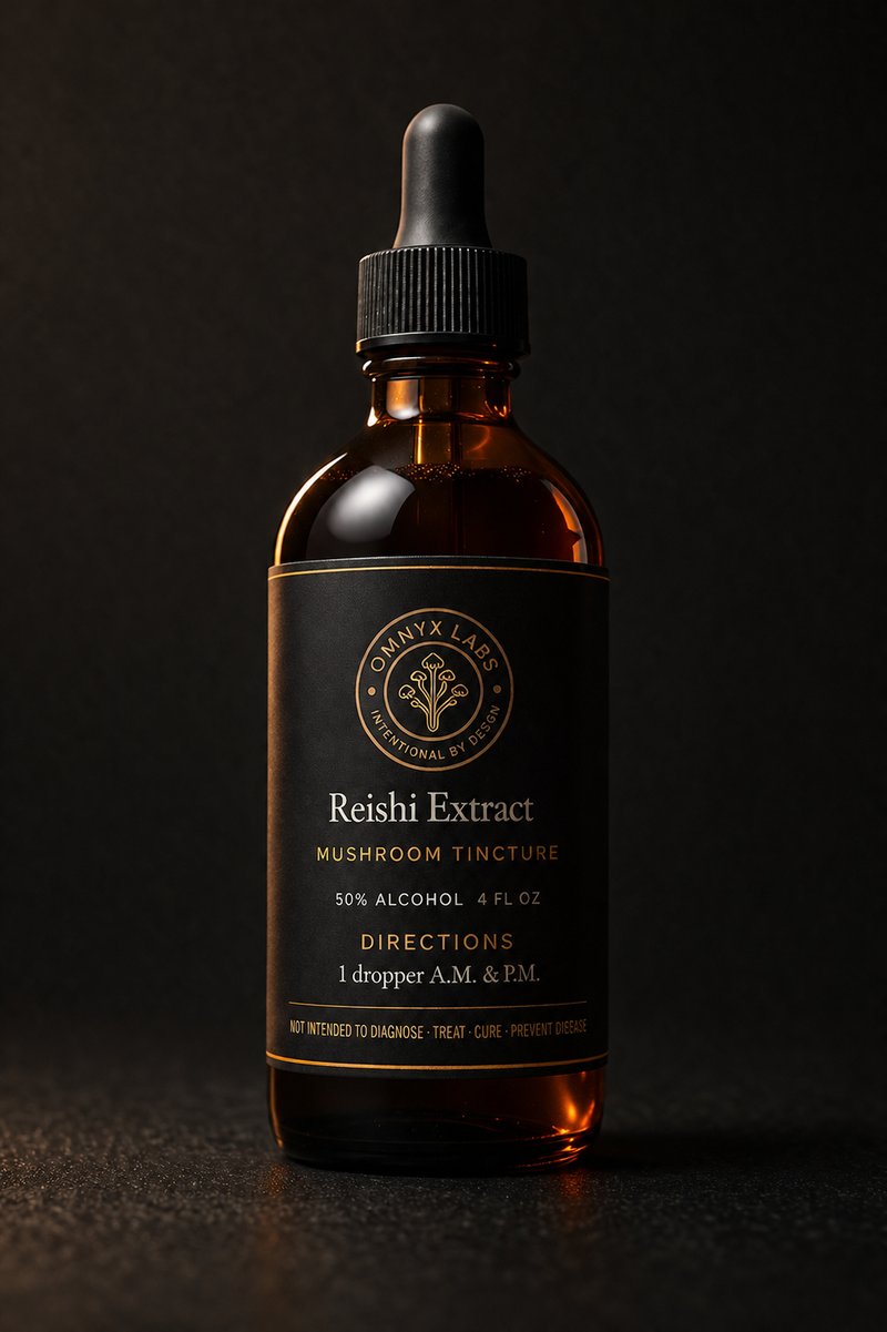 Omnyx Labs Reishi Extract tincture bottle